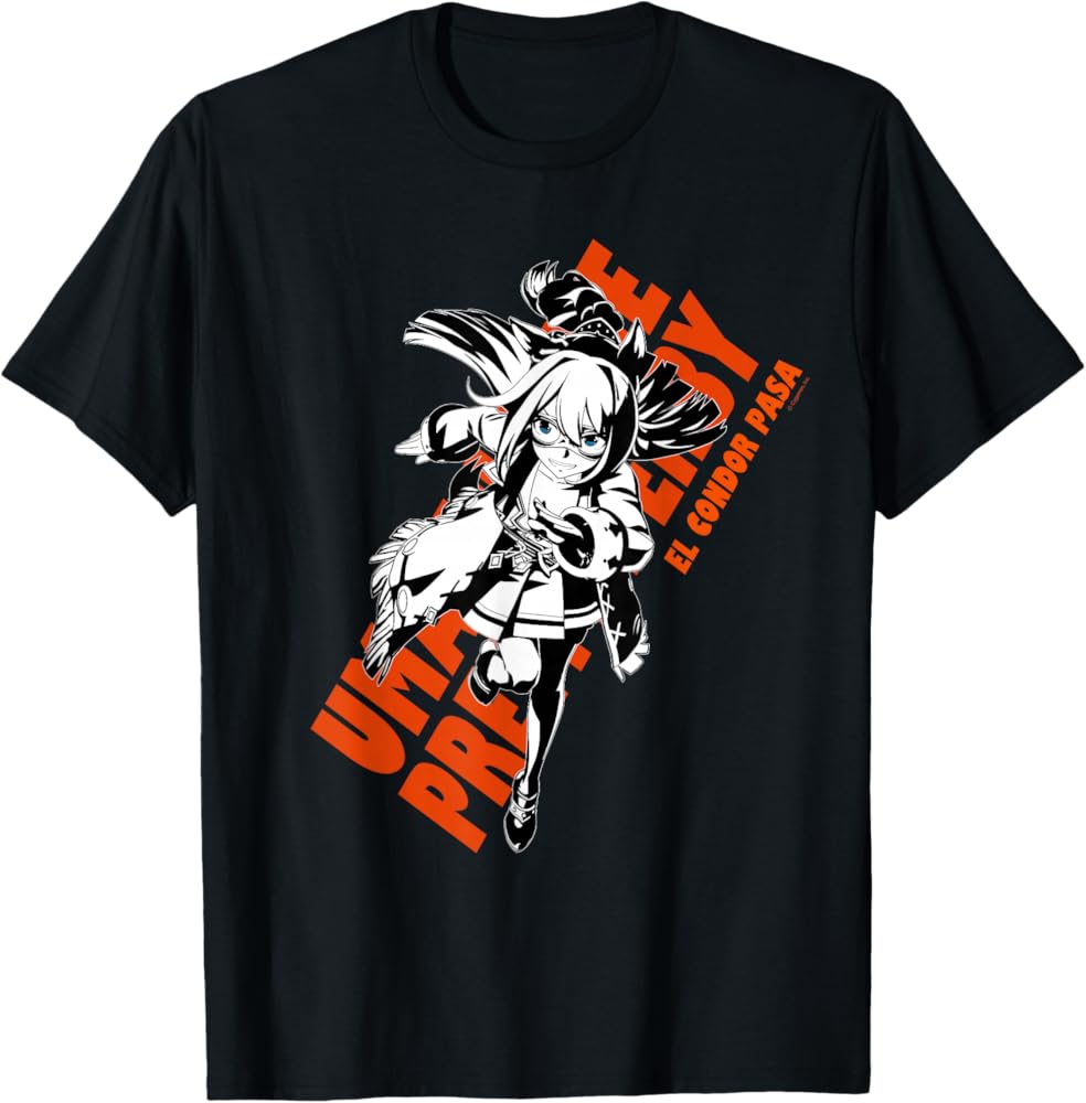 Amazon | ウマ娘 プリティーダービー エルコンドルパサー Tシャツ | T